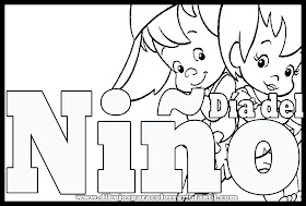 TE CUENTO UN CUENTO: "Feliz día del niño" para colorear